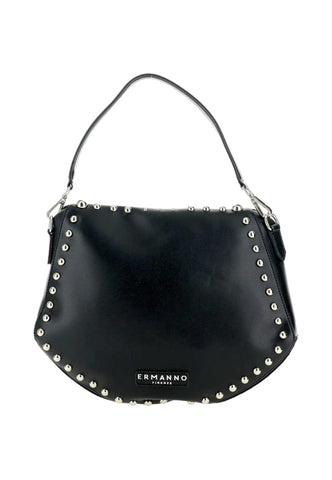 ERMANNO SCERVINO Princess Borsa Shoulder Black Nikel 12401574 - Sandrini Calzature e Abbigliamento