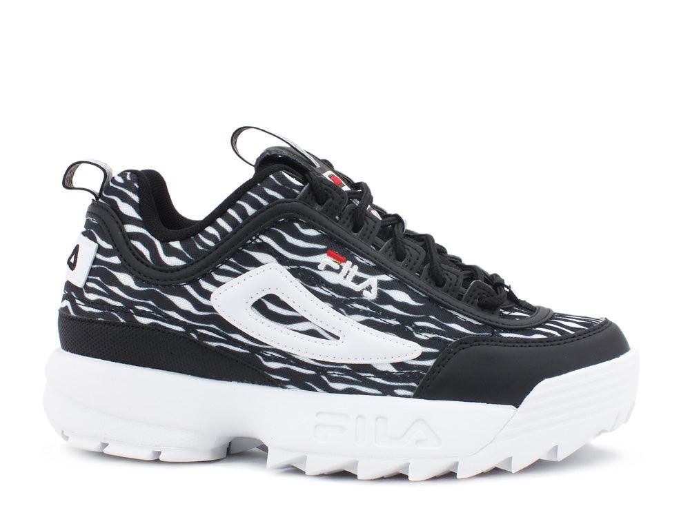 FILA Disruptor Animal Wmn Zebra Black 1010863.9YU - Sandrini Calzature e Abbigliamento