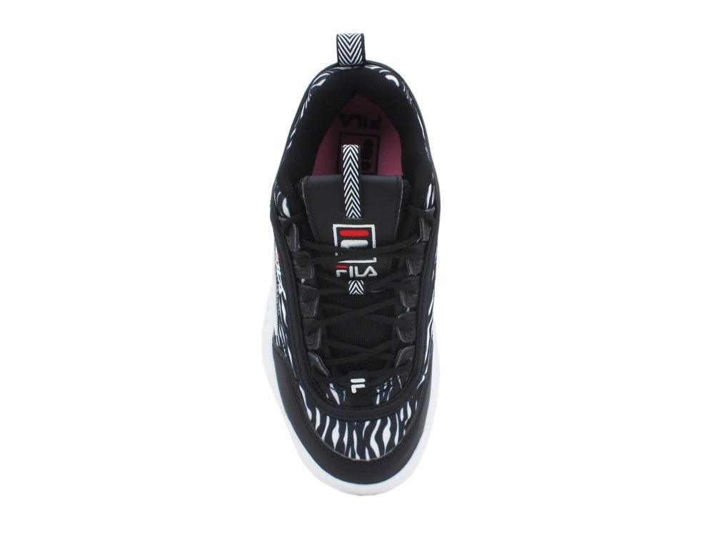 FILA Disruptor Animal Wmn Zebra Black 1010863.9YU - Sandrini Calzature e Abbigliamento