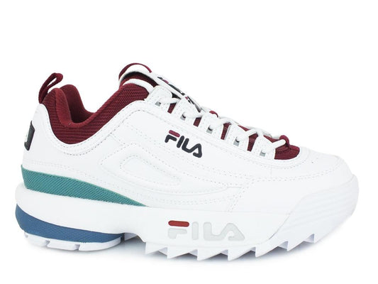 FILA Disruptor Low White Rhubarb 1010604.02H - Sandrini Calzature e Abbigliamento