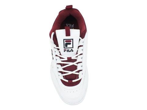 FILA Disruptor Low White Rhubarb 1010604.02H - Sandrini Calzature e Abbigliamento