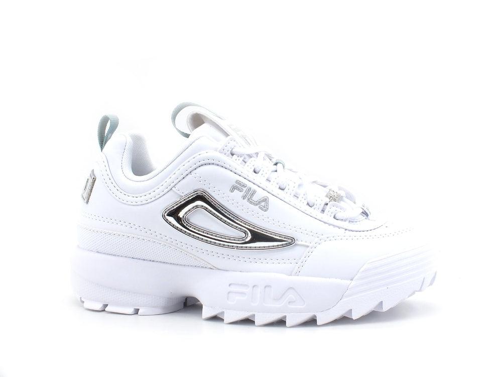 FILA Disruptor M Wmn Sneaker White Silver 1011411.93N - Sandrini Calzature e Abbigliamento