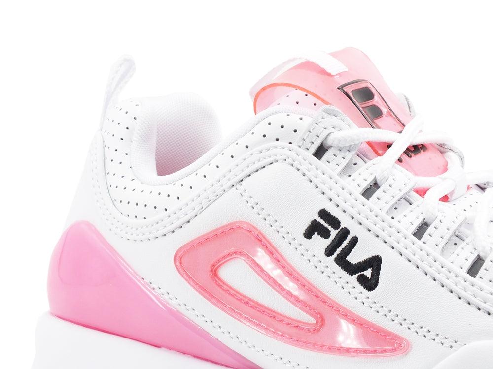 FILA Disruptor Premium Wmn Sneaker Donna White Calispo Coral 1010862.94Q - Sandrini Calzature e Abbigliamento