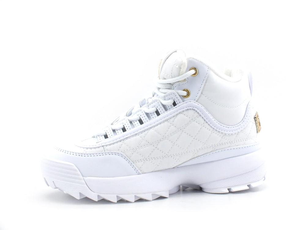 FILA Disruptor Q Wmn Sneaker White Gold 1011407.94T - Sandrini Calzature e Abbigliamento