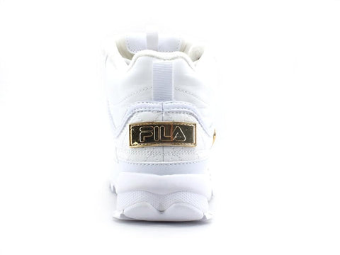 FILA Disruptor Q Wmn Sneaker White Gold 1011407.94T - Sandrini Calzature e Abbigliamento