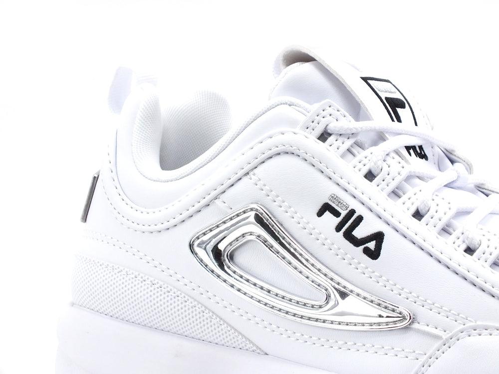 FILA Disruptor Wmn Sneaker Donna White Silver 1011237.93N - Sandrini Calzature e Abbigliamento