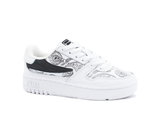 FILA Fxventuno L Low Wmn Sneaker White Black 1011170.90T - Sandrini Calzature e Abbigliamento