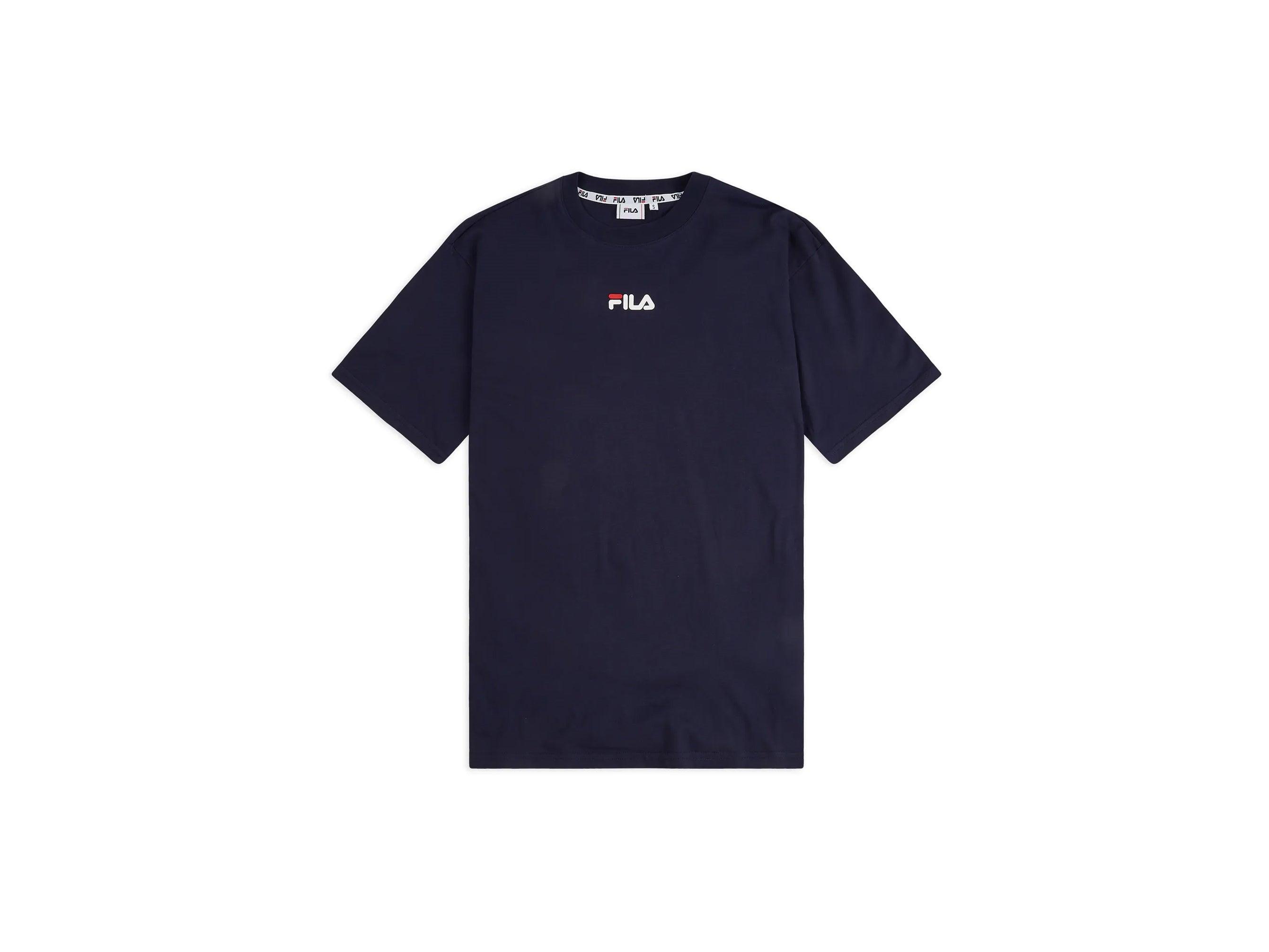 FILA Men Bender Tee T-Shirt Black Iris 687484 - Sandrini Calzature e Abbigliamento