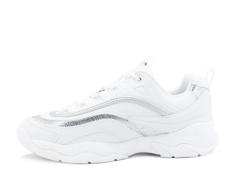 FILA Ray F Wmn White Silver 1010879.93N - Sandrini Calzature e Abbigliamento