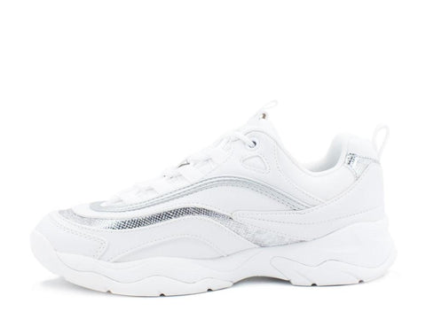 FILA Ray F Wmn White Silver 1010879.93N - Sandrini Calzature e Abbigliamento