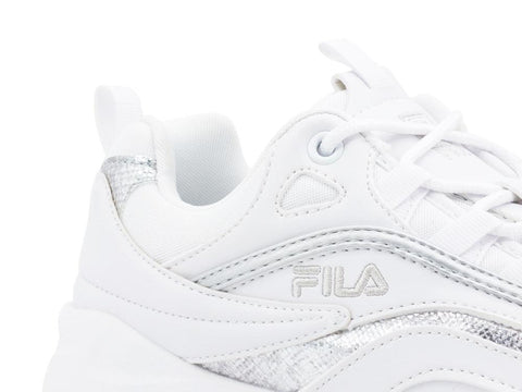 FILA Ray F Wmn White Silver 1010879.93N - Sandrini Calzature e Abbigliamento