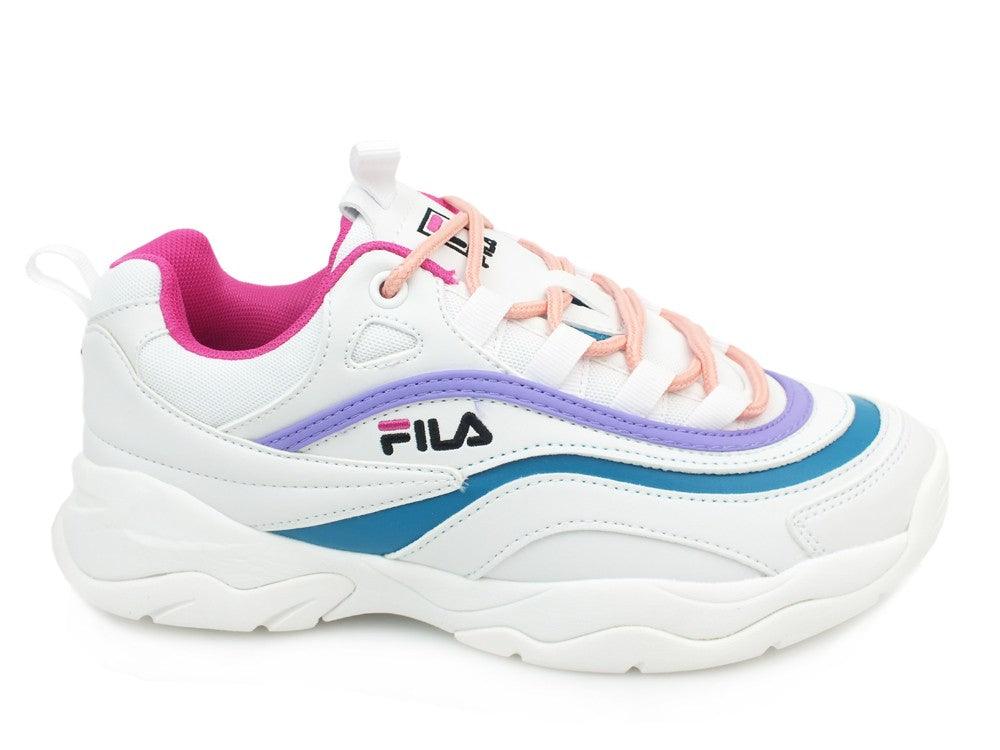 FILA Ray Low White Berry Sea 101056203A - Sandrini Calzature e Abbigliamento