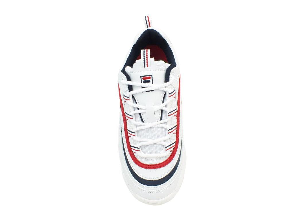 FILA Ray Low White Red Navy 1010562150 - Sandrini Calzature e Abbigliamento