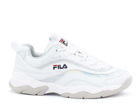 FILA Ray M Low WMN White Silver 1010763.00K - Sandrini Calzature e Abbigliamento