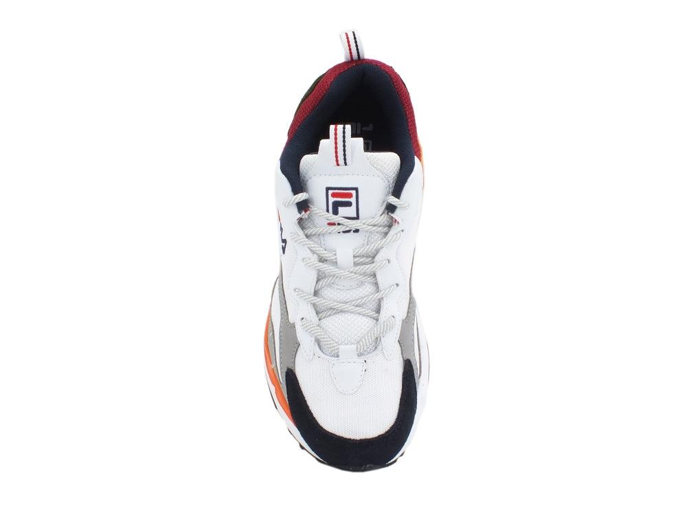 FILA Ray Tracer White Navy Rhubarb 1010685.91D - Sandrini Calzature e Abbigliamento