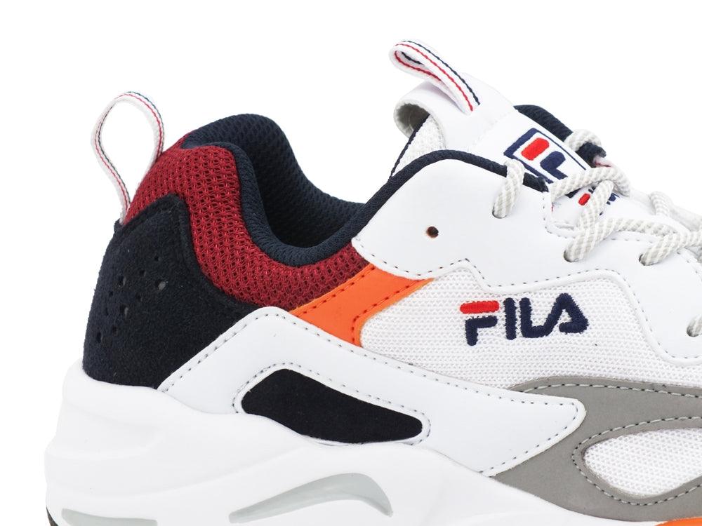 FILA Ray Tracer White Navy Rhubarb 1010685.91D - Sandrini Calzature e Abbigliamento