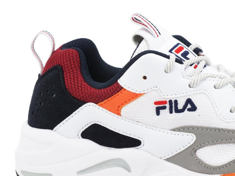 FILA Ray Tracer White Navy Rhubarb 1010685.91D - Sandrini Calzature e Abbigliamento