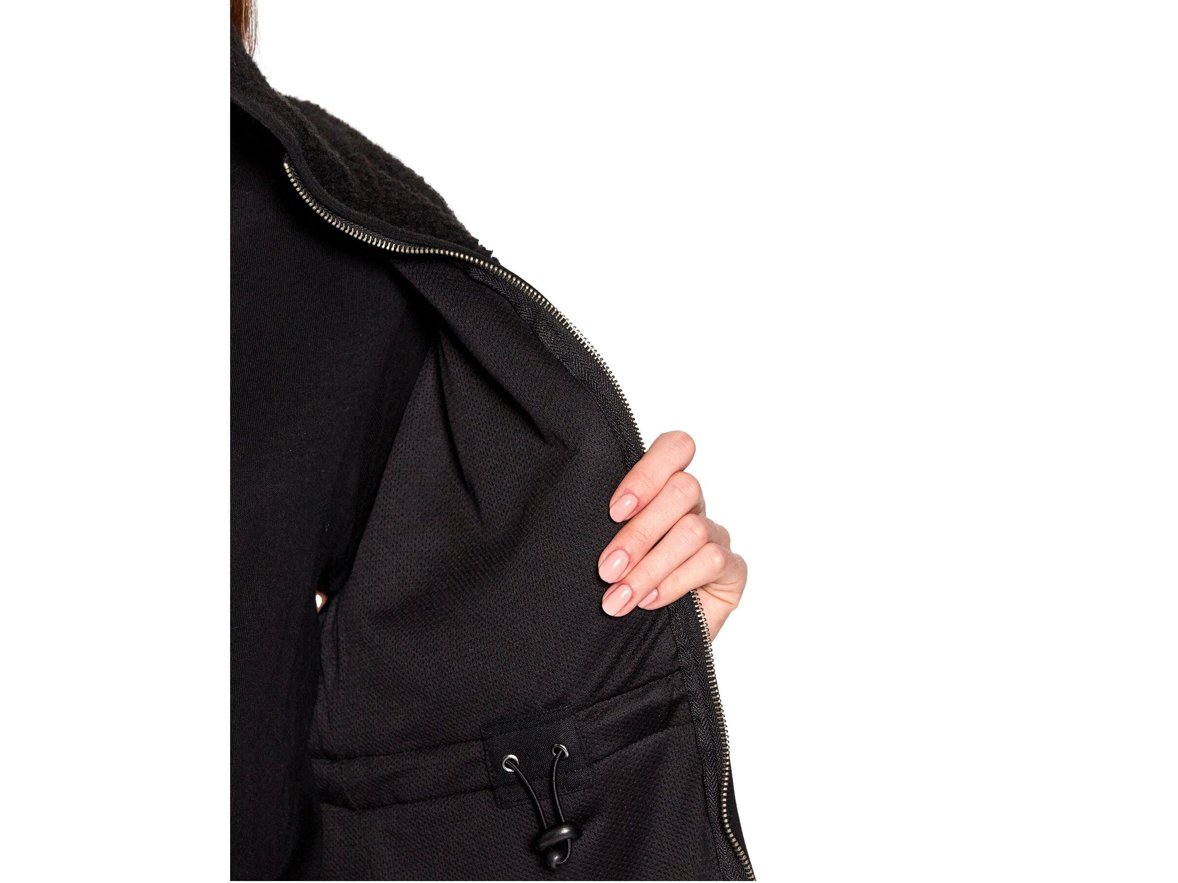 FILA Sari Sherpa Fleece Jacket Giubbotto Black 687980 - Sandrini Calzature e Abbigliamento