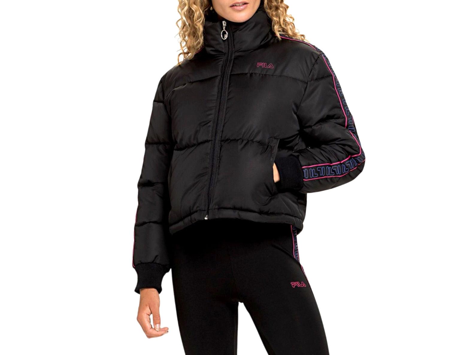 FILA Women Marisol Cropped Jacket Giubbotto Piumino Black 683474 - Sandrini Calzature e Abbigliamento
