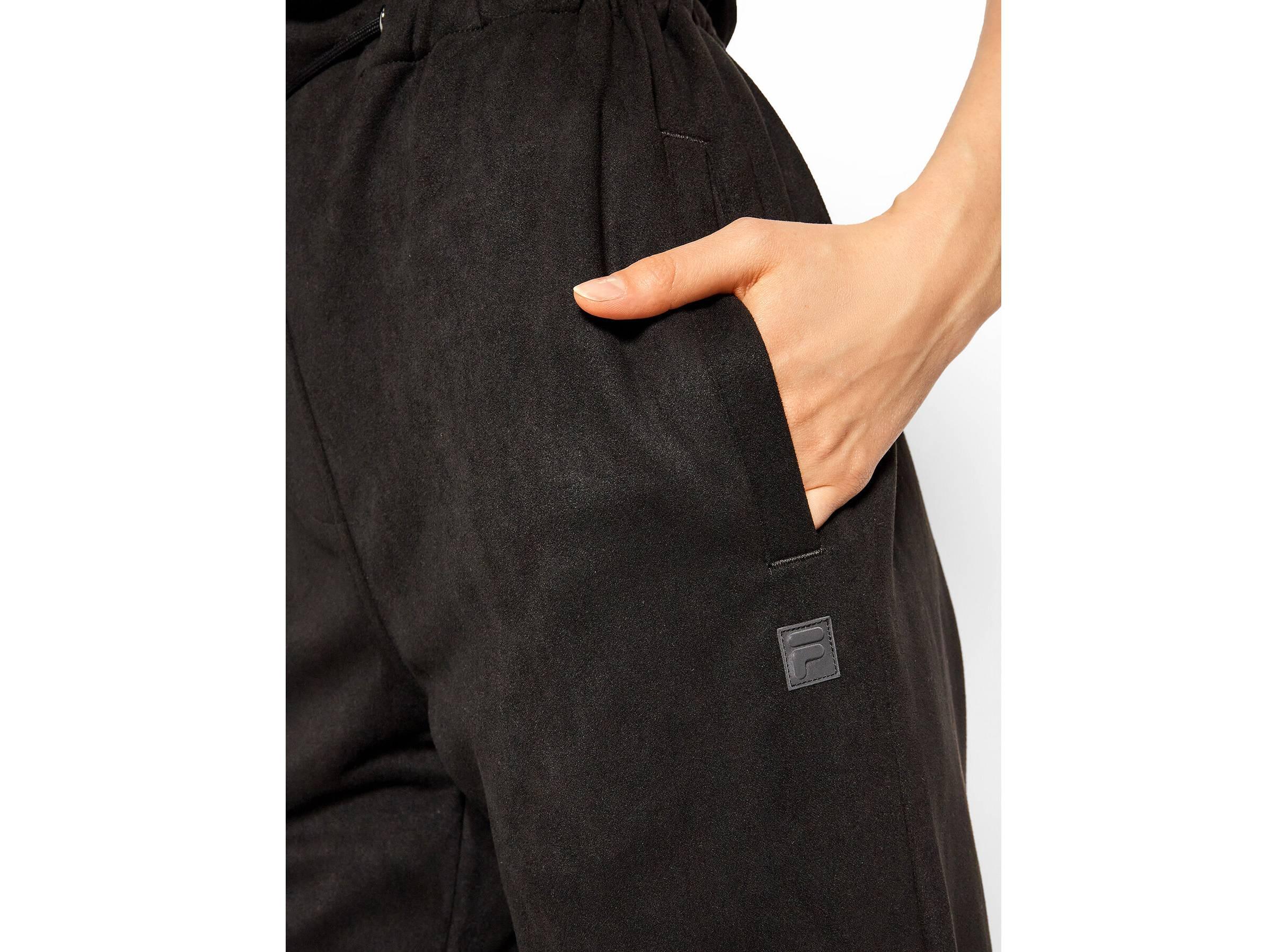FILA Women Pride High Waist Pants Pantaloni Lunghi Tuta Black 689146 - Sandrini Calzature e Abbigliamento