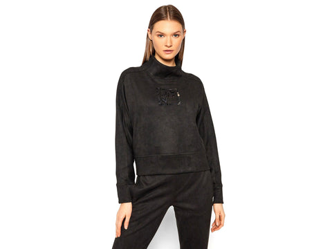 FILA Women Priti Longsleeve Shirt Felpa Black 689147 - Sandrini Calzature e Abbigliamento