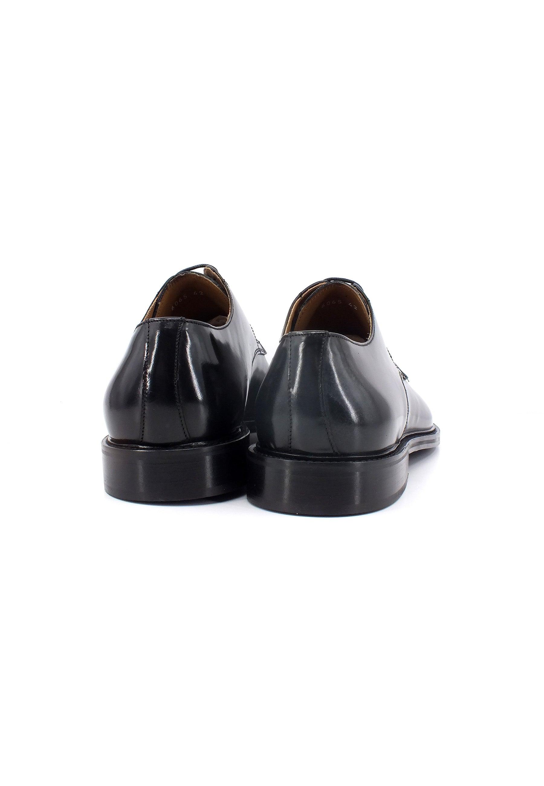 FRANCO FEDELE City Stringata Derby Uomo Nero 6065 - Sandrini Calzature e Abbigliamento