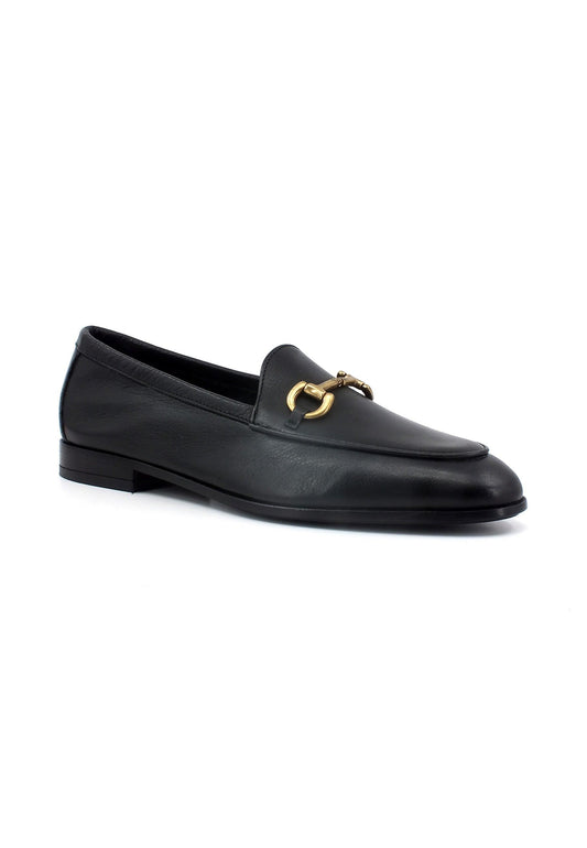 FRAU Mocassino Pelle Donna Nero 94P4139 - Sandrini Calzature e Abbigliamento