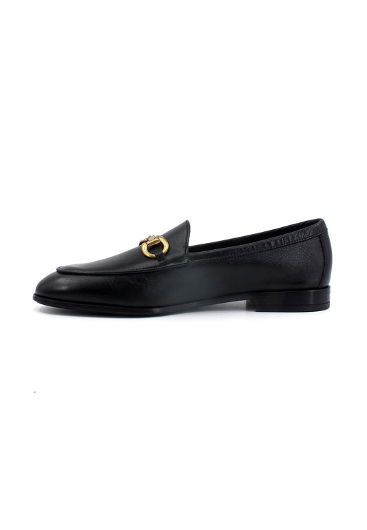 FRAU Mocassino Pelle Donna Nero 94P4139 - Sandrini Calzature e Abbigliamento