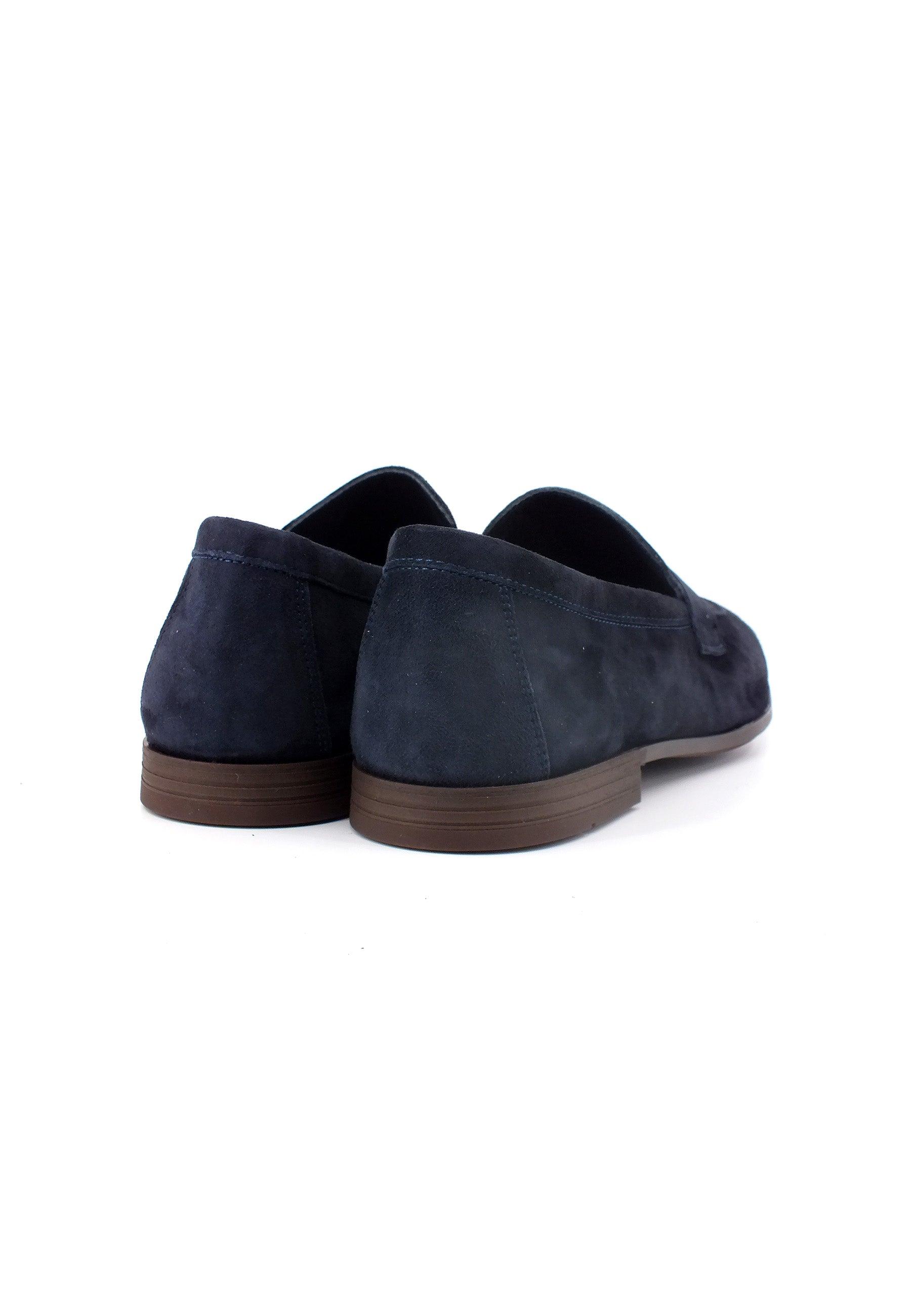 FRAU Mocassino Uomo Daino Blu 34D5125 - Sandrini Calzature e Abbigliamento