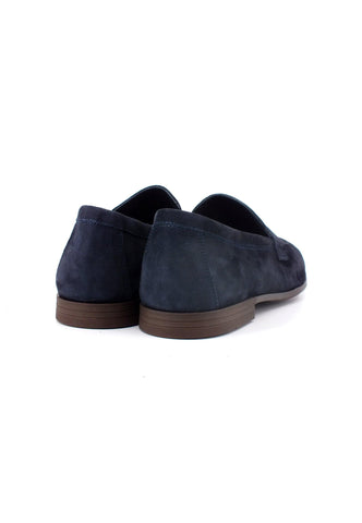 FRAU Mocassino Uomo Daino Blu 34D5125 - Sandrini Calzature e Abbigliamento