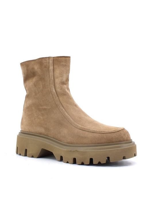 FRAU Softy Seta Stivaletto Polacco Donna Honey Beige 85A6162 - Sandrini Calzature e Abbigliamento