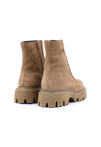 FRAU Softy Seta Stivaletto Polacco Donna Honey Beige 85A6162 - Sandrini Calzature e Abbigliamento