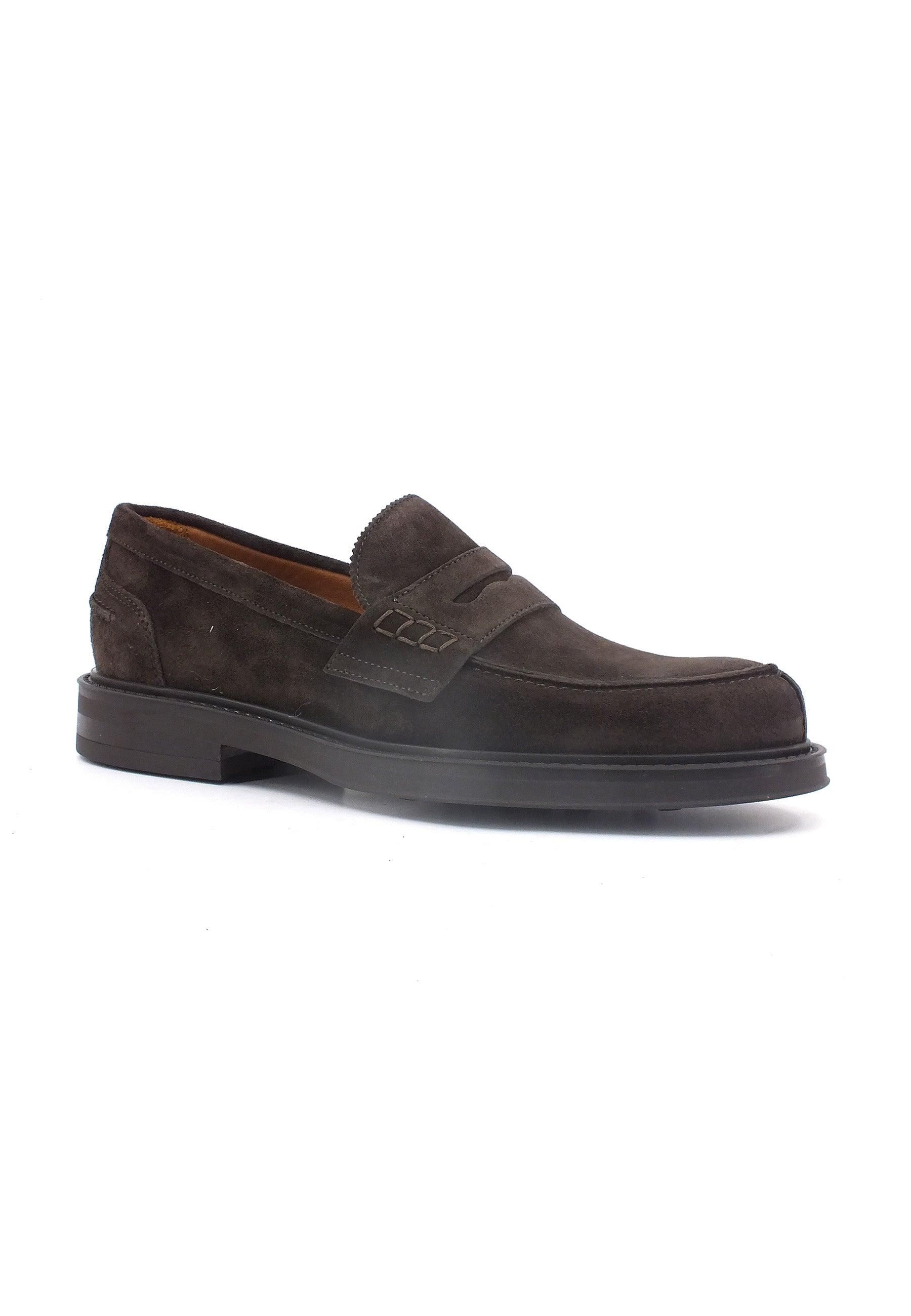 FRAU Waxy Mocassino Uomo Pepe Marrone 73A8149 - Sandrini Calzature e Abbigliamento