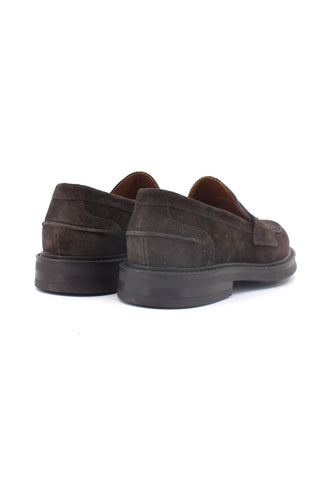 FRAU Waxy Mocassino Uomo Pepe Marrone 73A8149 - Sandrini Calzature e Abbigliamento