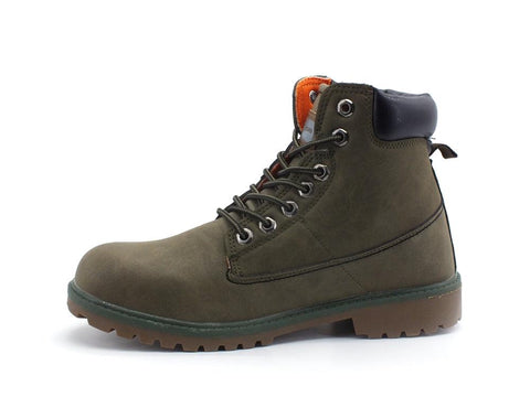 GAS Nevada Stivaletto Polacco Lacci Military Green GAM921050 - Sandrini Calzature e Abbigliamento