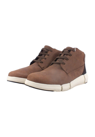 GEOX Adacter Sneaker Uomo Dark Brown U26F6A000FFC6006 - Sandrini Calzature e Abbigliamento