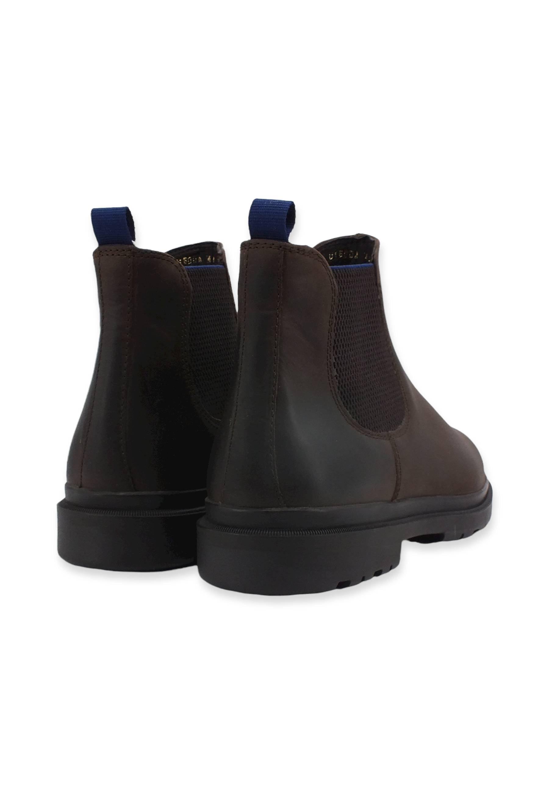 GEOX Andalo Stivaletto Polacco Uomo Coffe Royal U16DDA000FFC6483 - Sandrini Calzature e Abbigliamento