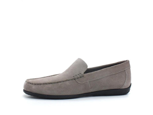 GEOX Ascanio Mocassino Suede Anthracite U020WA00022C9004 - Sandrini Calzature e Abbigliamento