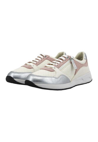 GEOX Bulmya Sneaker Donna White Rose D36NQB0BC22C1Z8W - Sandrini Calzature e Abbigliamento