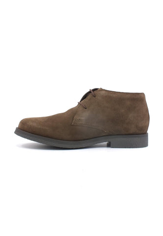 GEOX Claudio Stivaletto Stile Clark Uomo Chocolate U0458A00022C6005 - Sandrini Calzature e Abbigliamento