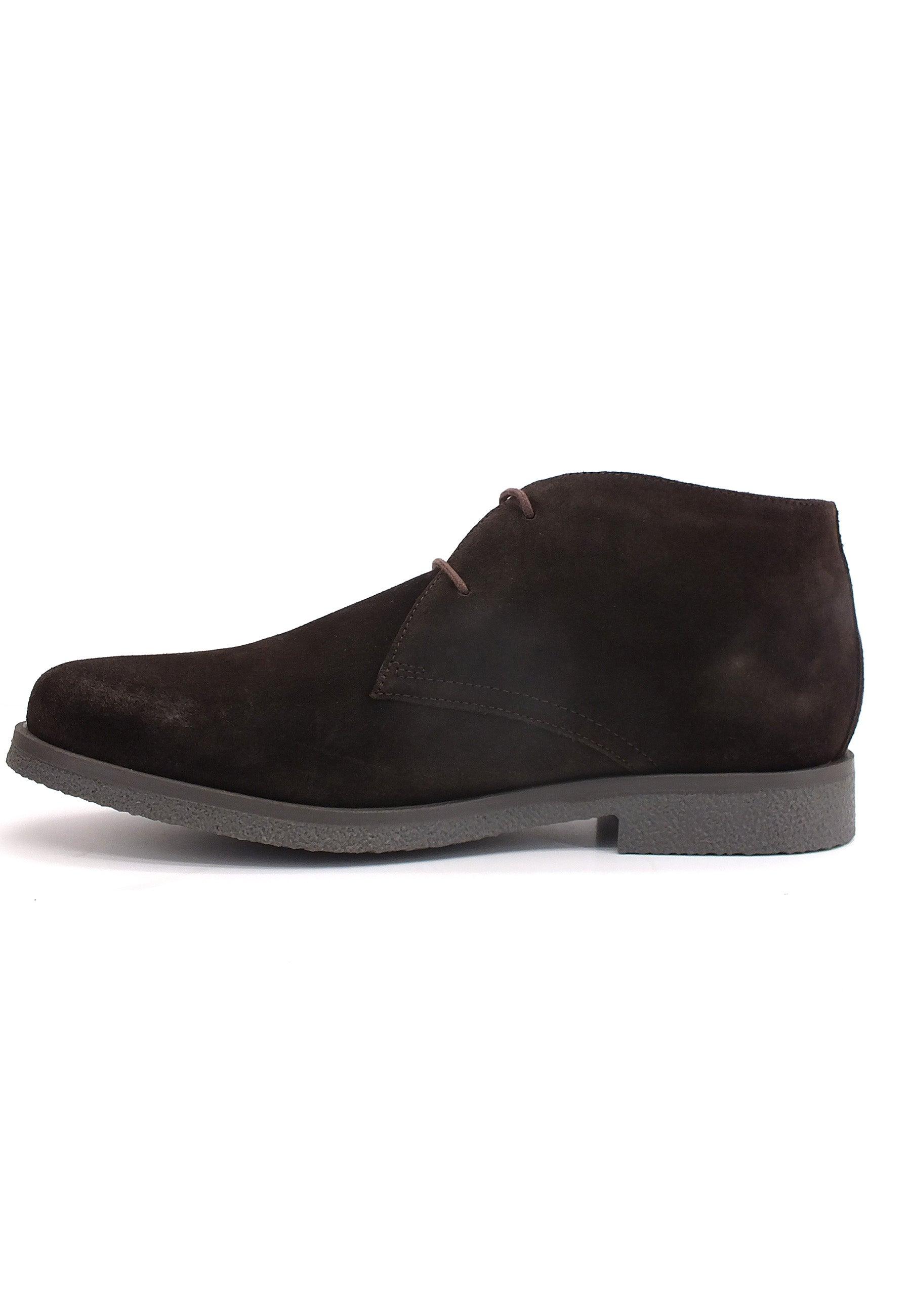 GEOX Claudio Stringata Stile Clark Uomo Marrone Coffee U0458A00022C6024 - Sandrini Calzature e Abbigliamento