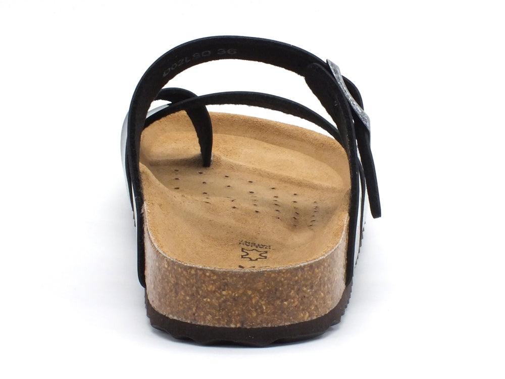 GEOX D Brionia Ciabatta Fibbie Black D02LSD000HHC9999 - Sandrini Calzature e Abbigliamento