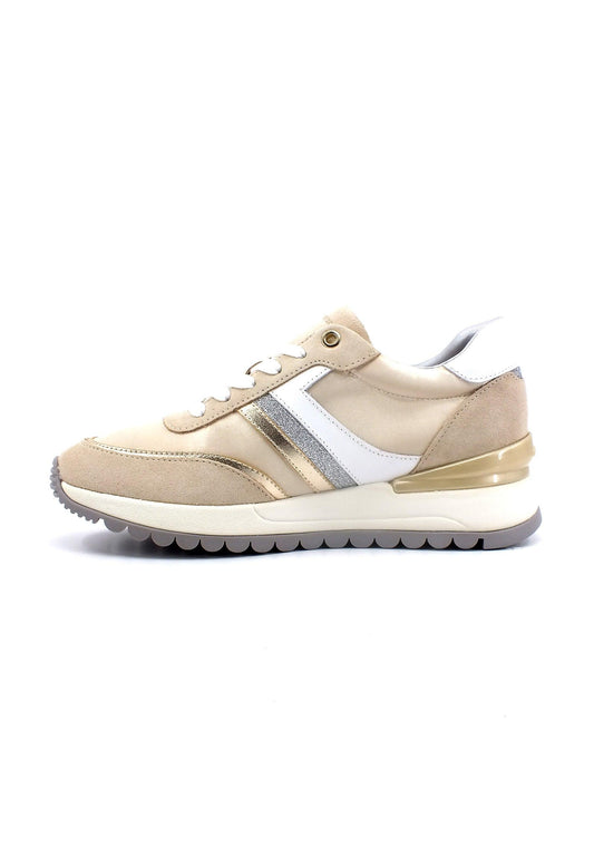GEOX Desya Sneaker Donna Gold Taupe D3500A0FU22C2LH6 - Sandrini Calzature e Abbigliamento