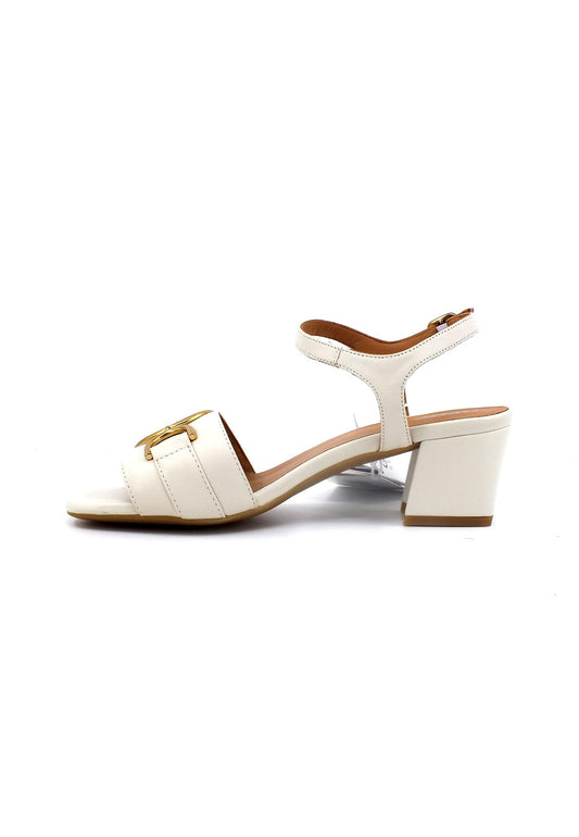 GEOX Eraklia Sandalo Donna Off White D35RNB000TUC1002 - Sandrini Calzature e Abbigliamento