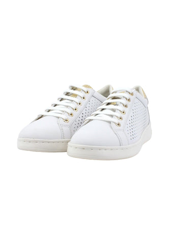 GEOX Jaysen Sneaker Donna White Gold D151BB085CFC0232 - Sandrini Calzature e Abbigliamento
