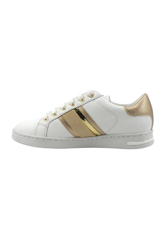 GEOX Jaysen Sneaker Donna White Gold D361BE085NFC1327 - Sandrini Calzature e Abbigliamento