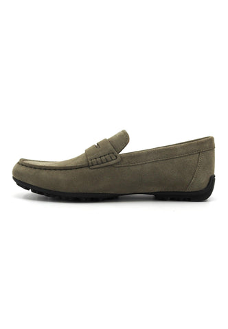 GEOX Kosmopolis Mocassino Uomo Sage Verde U35CFB00020C3016 - Sandrini Calzature e Abbigliamento