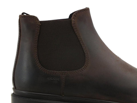 GEOX Polacco Stivaletto Elastici Oil Coffee U16DDA00045C6009 - Sandrini Calzature e Abbigliamento
