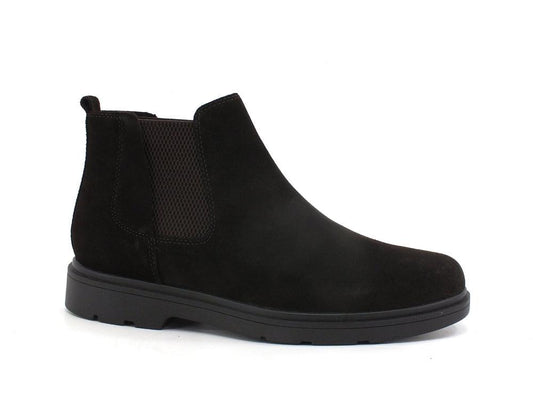 GEOX Polacco Suede Elastici Dark Coffee U16D1C00023C6024 - Sandrini Calzature e Abbigliamento