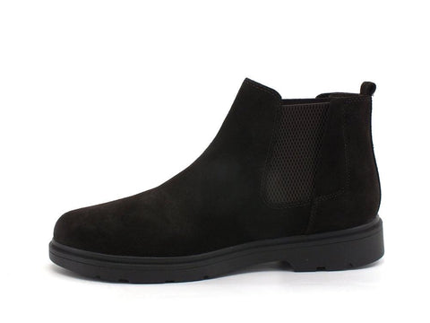 GEOX Polacco Suede Elastici Dark Coffee U16D1C00023C6024 - Sandrini Calzature e Abbigliamento